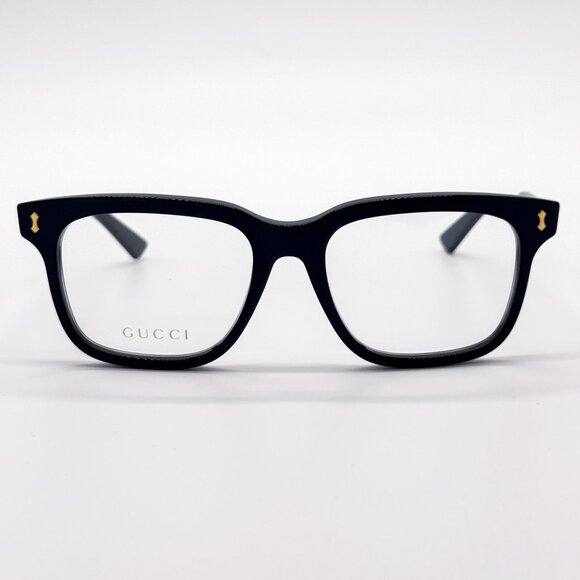 NEW GUCCI GG1265O 005 EYEGLASSES MEN BLUE EYEWEAR - Picture 4 of 9